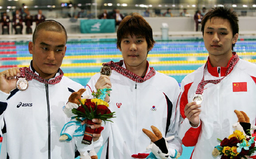 박태환 金빛 金빛 물살 - 200m, 400m 2006..
