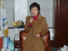 박근혜 한나라당 전 대표 경산 방문