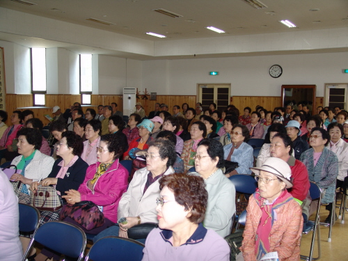 경산시노인복지회관 건강특강 실시대경병원 이병주 과장 ‘..
