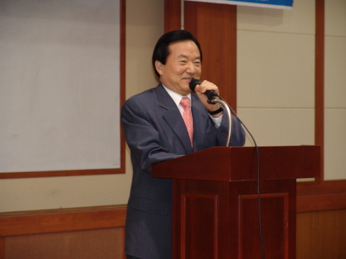 강운태 전 내무부장관 초청 특강!경일대서 ‘청년지도자의..