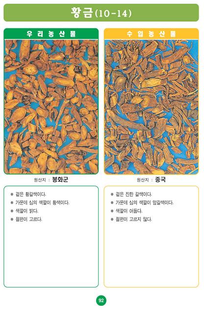 〔포토소식〕우리농산물 구별법 '황금'