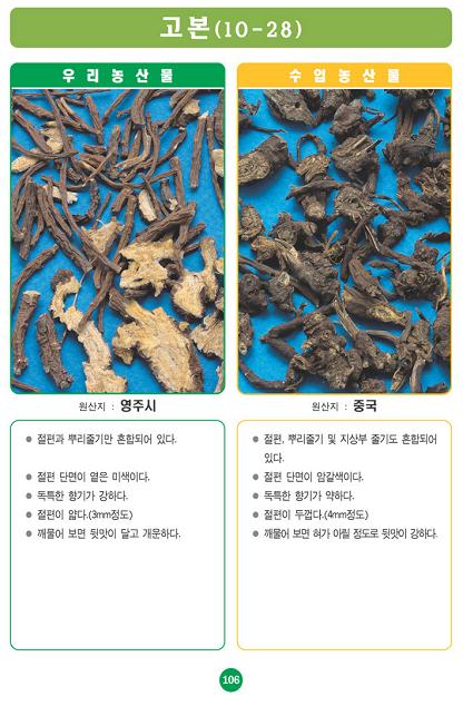 [포토소식]우리농산물 구별법 '고본'