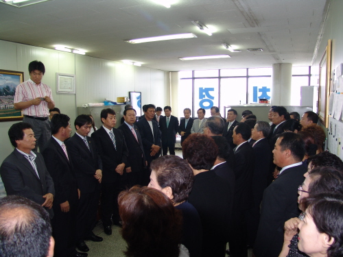 박근혜 후보 경산시 선대위 발대식본부장 윤영조 전 시장..