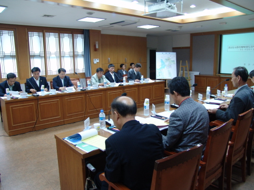2007년도 제2회 도시계획위원회 개최경산 도시관리계획..