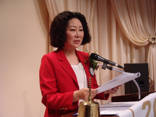 경산퀸즈클럽 제7대 정해령 신임회장“로타리를 나눔의 손..