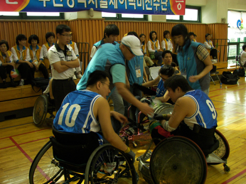 대구대 물리치료학과 동아리 ATP팀대구 휠체어럭비팀 의..