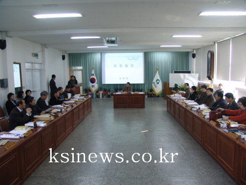 압량면 이장회의 개최신임 이장 6명 위촉장 전달, 주요..