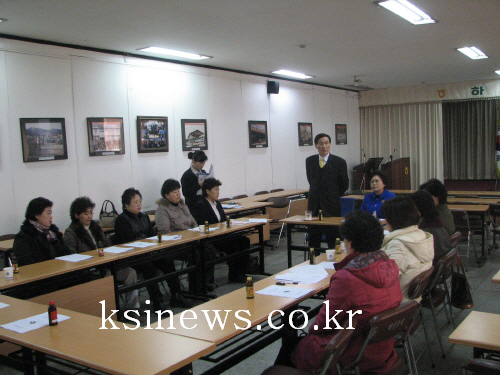 농사모 봉사단 정기총회 개최지난해 실적보고와 2008년..