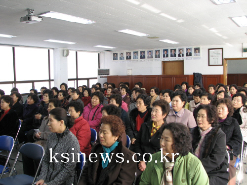 동부동 생활개선회 정기총회지난해 실적보고 및 2008년..