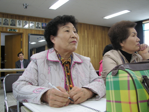 경산농업인아카데미 포도반 교육개방화 시대 포도품종 선택..