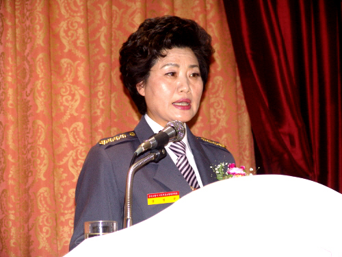 여성의용소방대장 강정규 씨 취임 “재난 예방 홍보와 봉..