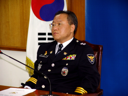 윤재옥 경북경찰청장 경산 초도순시 직원들과 만나 ‘현장..