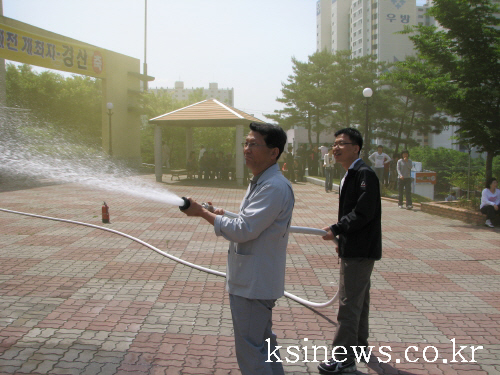 문화회관 2008 합동소방훈련훈련을 통해 유사시 피해 ..