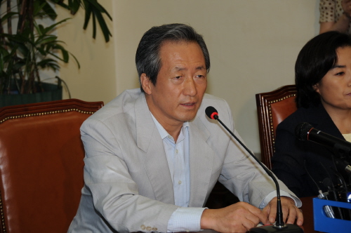 “정부 인사, 납득하기 어렵다!” 정몽준 최고위원, 재..
