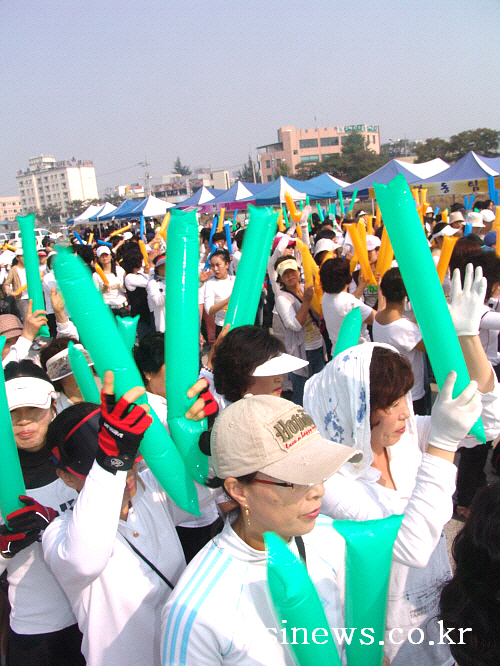 여성회관 개관 10주년 기념행사 남천둔치서 평생교육생 ..