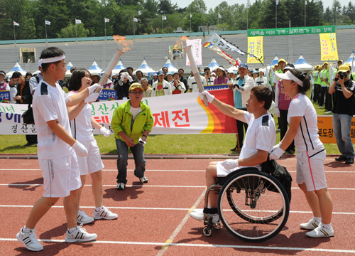 제11회 경북도 장애인생활체육대제전장애인과 비장애인의 ..