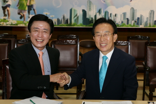 첨단의료복합단지 선정에 따른 담화문 김범일 대구광역시장..