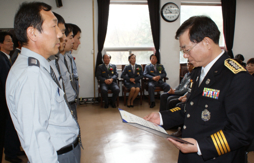 경산소방서 ‘제47주년 소방의 날’ 진준현 의용소방대장..