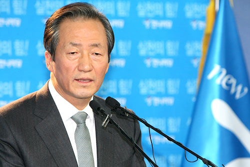 정몽준 대표, 여야 대표회담 제의[12월 14일 국회소..