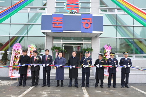 경산경찰서 별관 신청사 준공 258평 2층 규모...교..