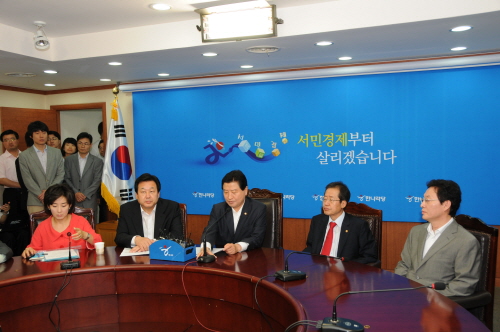 한나라당 주요 당직 인사 확정 홍보기획본부장 겸 홍보위..