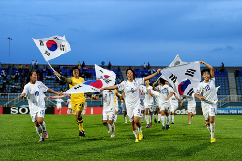 한국 여자축구 ‘기적창조’  FIFA U-17 여자월드..