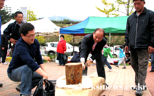 추수 맞은 지역 농산물 ‘한 자리에’ 2010 경산추수..