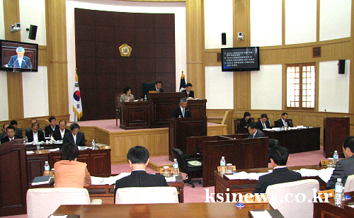 시의회, 제3회 경산시 정리추경 확정 제138회 시의회..