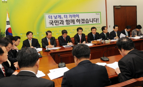 여야, 예금자보험법 개정 두고 대립 한나라당, 금융권 ..