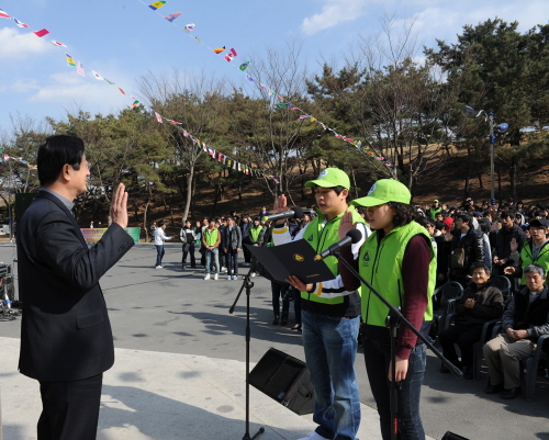 대구가톨릭대, 그린캠퍼스 조성 박차 학생 봉사단 ‘CU..