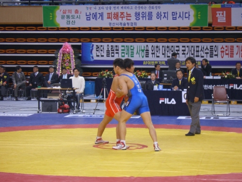전국레슬링 대회 경산에서 개막! 선수·임원 2천여명 참..