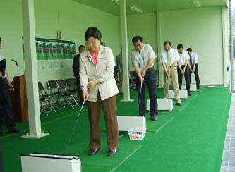 “PGA·LPGA 꿈을 키워요~!” 남성초 실내 골프 ..