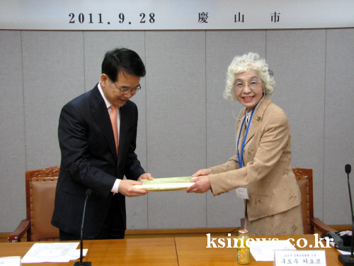 日 죠요시 국제교류협회 일행 방문 3일간 경산에 머물며..