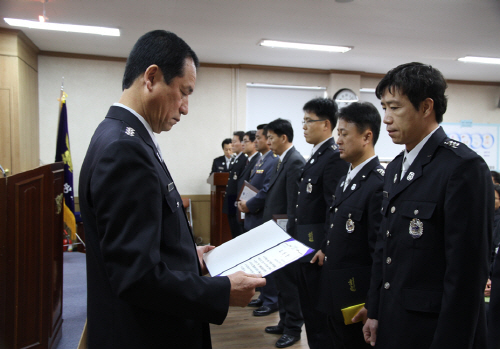 경산경찰·소방서, 2012년 시무식 임진년 힘찬 출발 ..