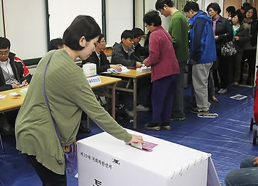 최종 투표율 경산-50%, 청도 61.5% 방송사 출구..