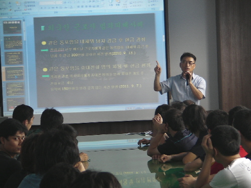 외국인 근로자 위한 ‘찾아가는 교육’ 경산경찰서, 압량..