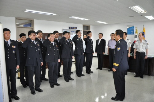 경산署, 경찰관 13명 전입 신고 ▲경감 김현희 ▲경위..