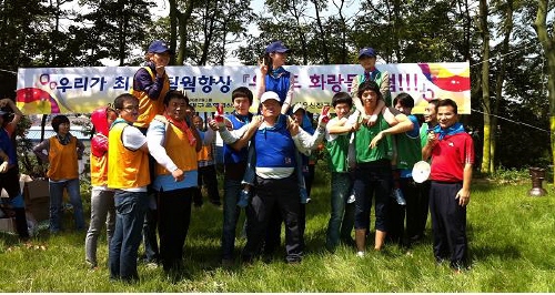 화랑정신 계승하는 은행원들~ 대구은행 경산영업부, 이색..