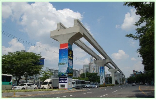 대구 도시철도 3호선, 모노레일 순항  착공 3년 3개..