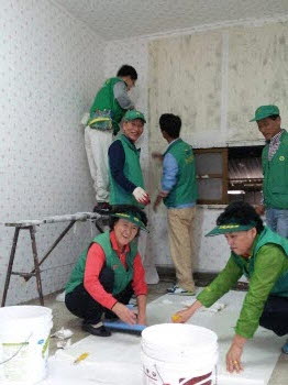 경산새마을회, 태풍 수해복구 지원 고령군 고령읍 침수가..