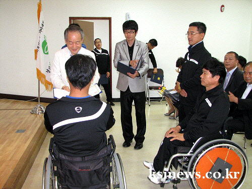 전국장애인체전 빛낸 경산 선수들 장애인스포츠단 소속 2..