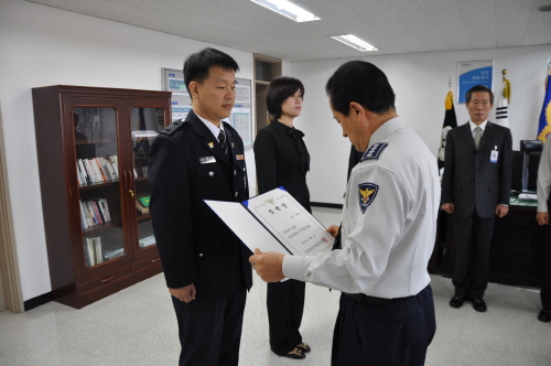 경산署, 1일자 승진 인사 경사 김계현, 행정관 구미은..