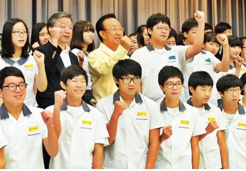 수험생 여러분이 지역의 희망입니다! [격려문] 경상북도..