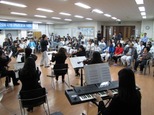세명병원, 제7회 행복음악회 경북도립교향악단 초청 환자..