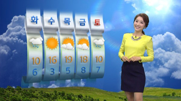 포근한 봄 날씨...주말 전국에 비 [경산지역 주간 날..