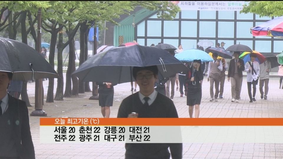 주 초반 비 소식...더위 잠시 주춤 [경산지역 주간 ..