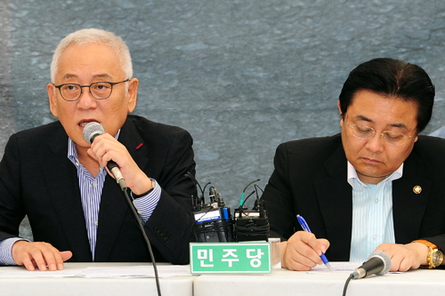 김한길 “광장 노숙투쟁 힘 보탤 것!” 26일 민주주의..