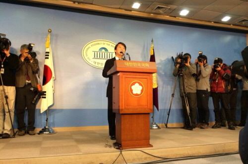 안철수 의원, 신당 창당 공식화 국민과 함께하는 새정치..