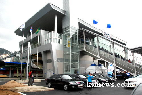 경산역 승강장 개량공사 조기 완공 KTX 정차에 따른 ..