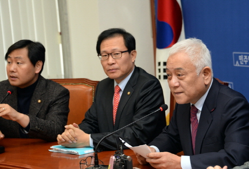 “국정원 개혁법안 반드시 관철시킨다!” 민주당 김한길 ..